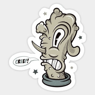 Creep! Sticker